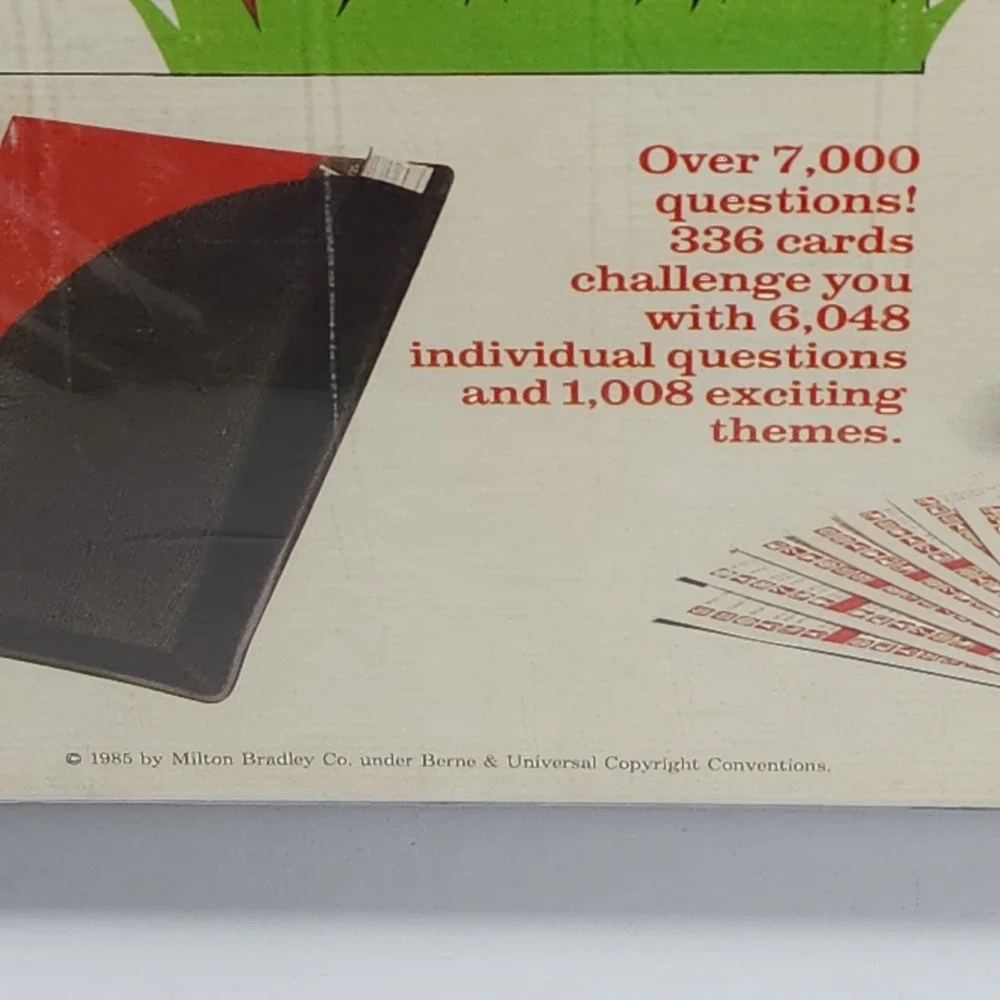 1985 VTG Milton Bradley Stage II the Two Stage Trivia Game New Sealed‎